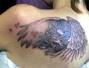 Tatuaje ángel