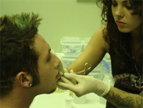 Piercing lengua